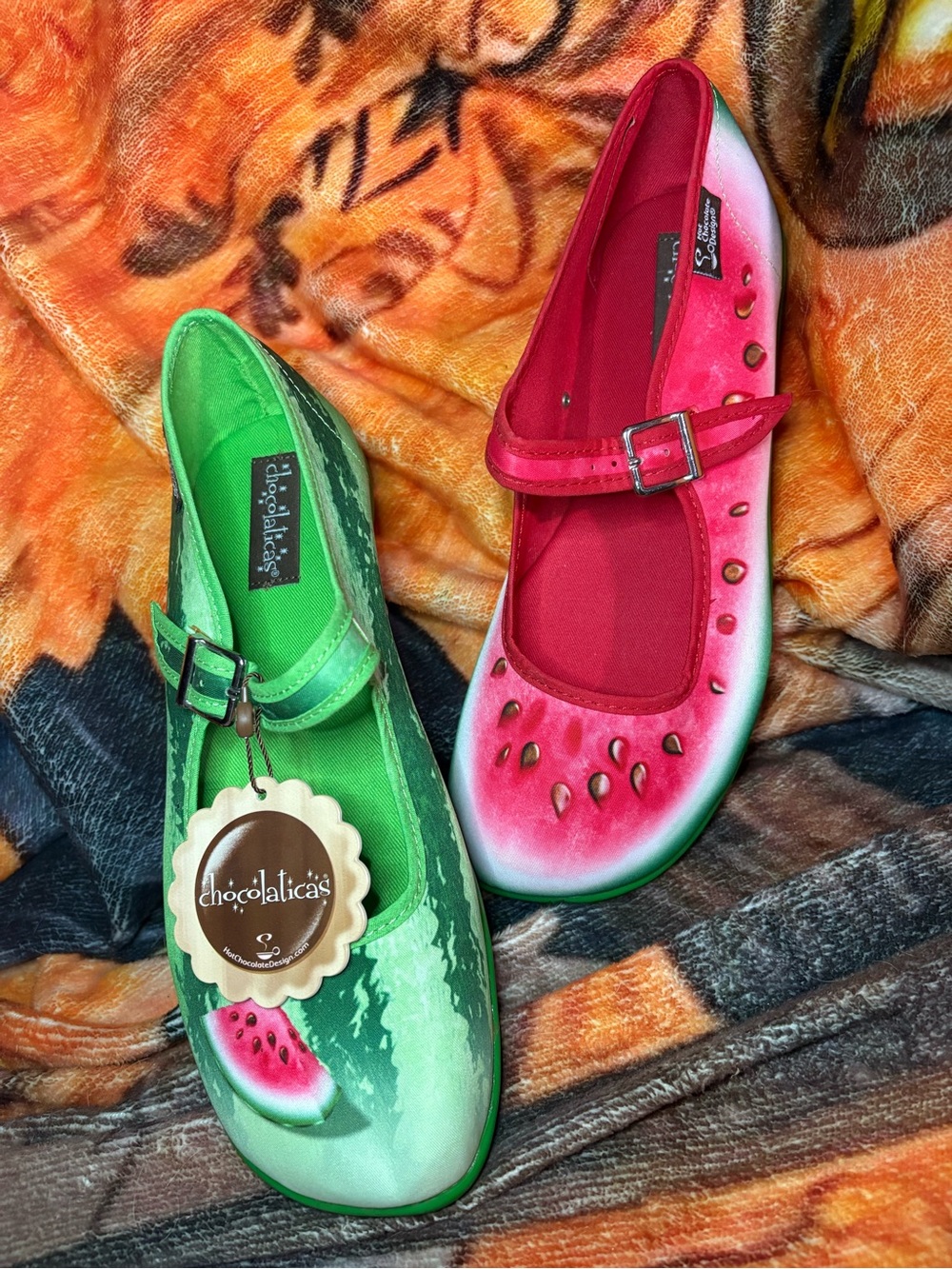 NWT Hot Chocolate Design Patilla-Watermelon Size 9